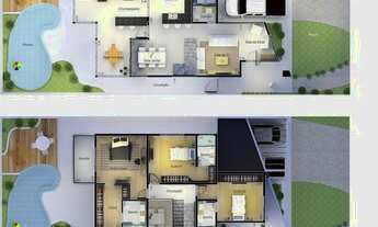 Imagem 7: Linda casa no Condomínio Burlemarx - obra iniciada - entrega agosto/2022