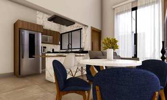 Imagem 6: Casa com 3 dormitórios à venda, 85 m² por R$ 380.000 - Jardim Novo Bongiovani - Presidente