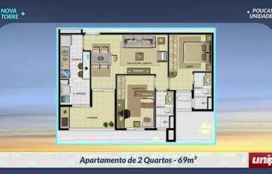 Imagem 5: Apartamento para venda com 85 m2 com 3 quartos em Flores - Manaus - AM