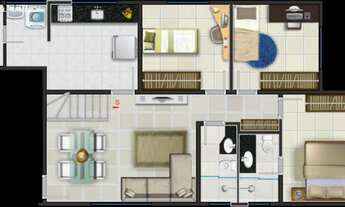 Imagem 3: Cobertura para Venda em Belo Horizonte, Barroca, 3 dormitórios, 1 suíte, 4 banheiros, 2 va