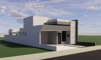 Imagem 3: Casa de condomínio Golden em Hortolândia térrea para venda com 157 metros quadrados com 3