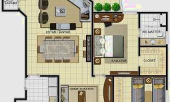 Imagem 7: Apartamento Semi Mobiliado no Ilha Bella/ More na Região da Ponta Negra/ Vista pra Orla