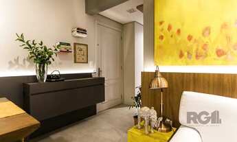 Imagem 5: Apartamento de 2 dormitórios, com lareira e churrasqueira no bairro Petrópolis