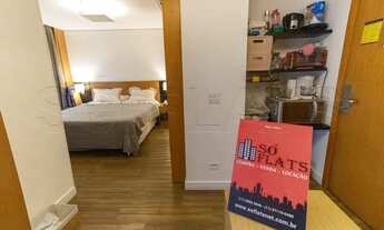 Imagem 2: Flat entre o Jardins e Paraíso ideal para moradia de longo prazo apartamento com varanda