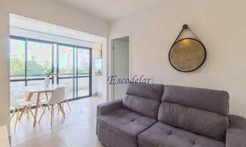 Imagem 2: Apartamento Garden com 1 dormitório para alugar, 60 m² por R$ 5.030,00/mês - Campo Belo