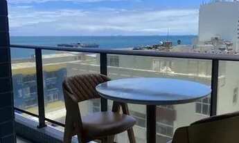 Imagem 5: APARTAMENTO 1/4 32 M2 VARANDA VISTA MAR MOBILIADO NA BARRA