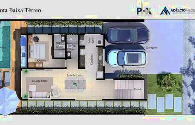 Imagem 4: Casa de condomínio para venda com 198 metros quadrados com 4 quartos