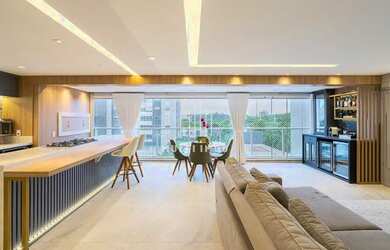 Imagem 2: Apartamento mobiliado 3 suítes 127m² 2 vagas no Central Parque