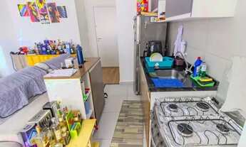 Imagem 2: Apto 50m² - Piscine Brás (sem vaga) Torre Atlântico - vista p/ piscina