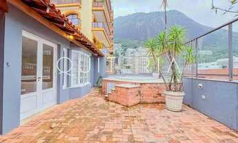 Imagem 2: Cobertura clássica de 3 quartos com piscina e vista Lagoa!