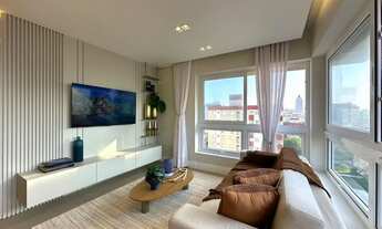 Imagem 6: APARTAMENTO FINAMENTE MOBILIADO E DECORADO COM SACADA DE FRENTE, PRÉDIO COM INFRAESTRUTURA