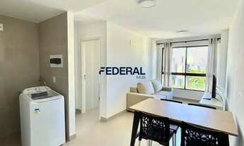 Imagem 2: Flat mobiliado para aluguel com 33 metros quadrados e 1 quarto em Parnamirim - R