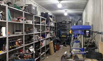 Imagem 2: Oficina mecânica montada