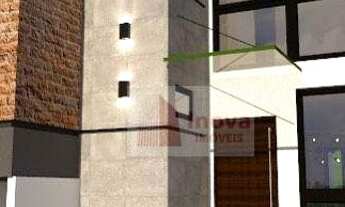 Imagem 2: Linda Casa com 3 qtos/suíte/2 vagas/varanda gourmet, à venda, 150 m² por R$ 497.000 - Jd S