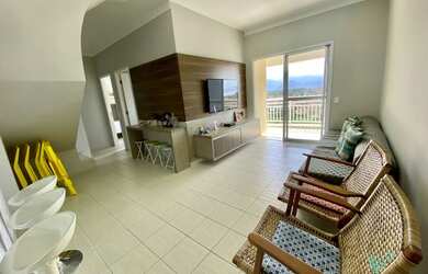 Imagem 6: Linda Cobertura Mobiliada em Bertioga, Vista Espetacular para a praia da enseada