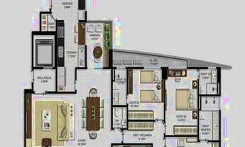 Imagem 4: HORTO BARCELONA - 4 SUÍTES - ALTO LUXO - 203M²