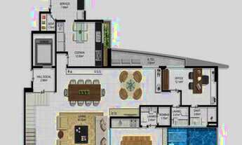 Imagem 5: HORTO BARCELONA - 4 SUÍTES - ALTO LUXO - 203M²