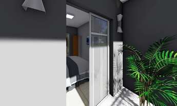 Imagem 4: Apartamento com duas varandas 55 metros