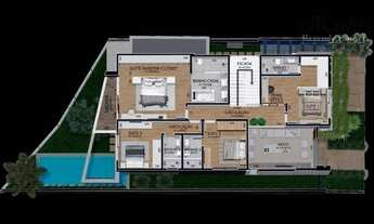 Imagem 3: Casa com 4 dormitórios à venda, 369 m² por R$ 3.980.000,00 - Santa Felicidade - Curitiba/P