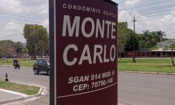 Imagem: SGAN 914 Conjunto H Ed. Monte Carlo Bloco