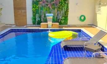 Imagem 1: Casa para venda na praia da Enseada- Guarujá, 03 dormitórios, com 04 vagas de garagem, laz