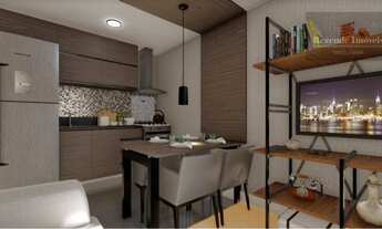 Imagem 3: Apartamento com 1 dormitório à venda, 28 m² por R$ 196.246,07 - Santa Quitéria - Curitiba