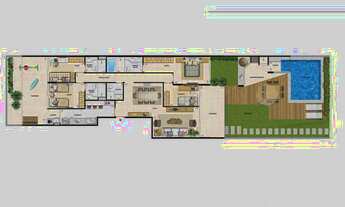 Imagem 5: Apartamento para venda possui 246 metros quadrados com 4 quartos