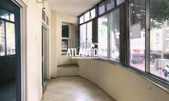 Imagem 5: Excelente apto no Leme - 220 m2 - 2 salas - 4 qtos - 1 vaga escritura - Planta circular