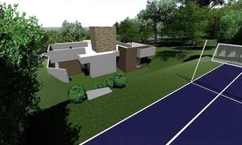 Imagem 7: Lote com 1.445m2, condomínio fechado, arborizado, vista definitiva, portaria 24H