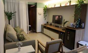 Imagem 6: Village mobiliado pé na areia unidade térrea 2 dormitórios com garden privativo próximo a