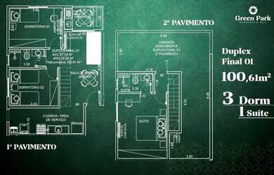 Imagem 7: Green Park Residence & Mall - 59 metros quadrados com 2 quartos