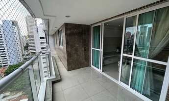 Imagem 4: Apartamento com 120m2 pronto para morar! 03 suítes, nascente, armários, 02 vagas, lazer co