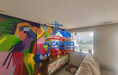 Imagem 4: Apartamento 77m² Mobiliado Cozinha Americana 2 Vagas Garagem Coberta