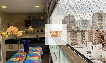 Imagem 4: Apartamento com 3 dormitórios à venda, 112 m² por R$ 1.400.000 - Canto do Forte - Praia Gr