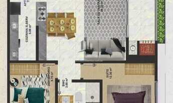 Imagem: Apartamento à venda no bairro Canasvieiras