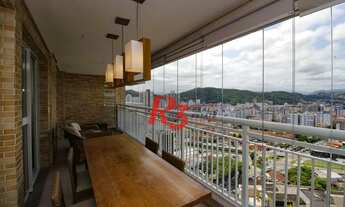 Imagem 3: Apartamento à venda, 131 m² por R$ 1.830.000,00 - Gonzaga - Santos/SP