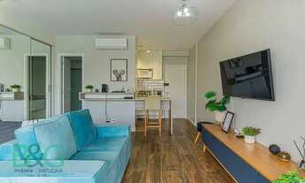 Imagem 4: Apartamento com 1 dormitório para alugar, 41 m² por R$ 5.109,50/mês - Brooklin Paulista