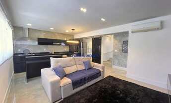 Imagem 2: Casa Sobreposta Alta a Venda 3 Suítes Churrasqueira Marapé Santos SP