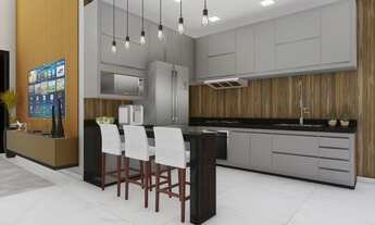 Imagem 3: Casa de condomínio térrea para venda possui 152 metros quadrados com 3 quartos