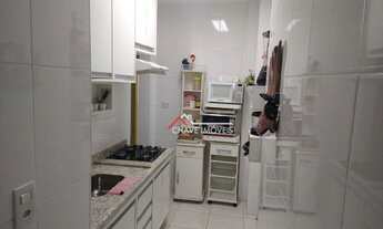 Imagem 5: Apartamento com 2 dormitórios à venda, 82 m² por R$ 530.000 - Gonzaga - Santos/SP