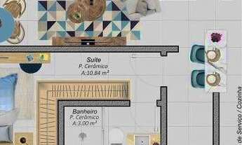 Imagem 7: Apartamento para Venda em Florianópolis, Cachoeira do Bom Jesus, 2 dormitórios, 1 suíte, 2