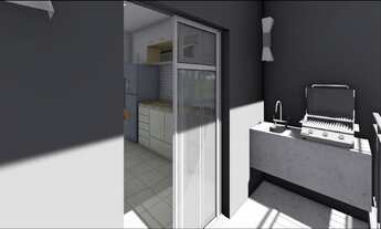 Imagem 5: Apartamento com duas varandas 55 metros