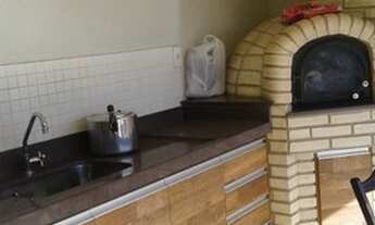 Imagem 3: Belíssimo sobrado à venda na Vila Suíça em Indaiatuba-SP, 3 suítes, área gourmet com pisci