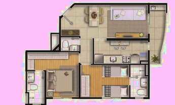 Imagem 4: Apartamento Parque Industrial 2 suites contra piso