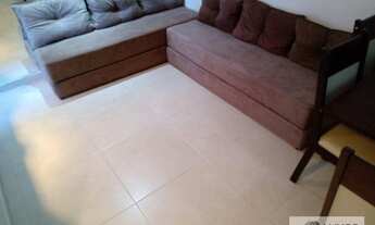 Imagem 7: Apartamento 1 dormitório mobiliado 2 vagas prédio frente Mar no José Menino em Santos