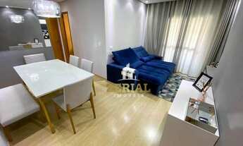 Imagem 2: Apartamento com 2 dormitórios à venda, 67 m² por R$ 480.000,00 - Nova Gerti - São Caetano