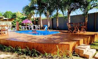 Imagem: Casa pousada na beira do rio Mampituba com