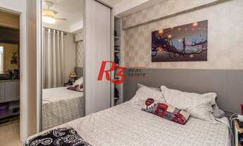 Imagem 4: Apartamento para venda com 69 metros quadrados com 2 quartos em Encruzilhada - Santos - SP