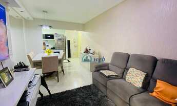 Imagem 3: Apartamento com 3 dormitórios à venda, 77 m² por R$ 550.000 - Campestre - Santo André/SP