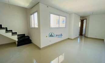 Imagem 2: Cobertura Duplex com 2 dormitórios à venda, 104 m² por R$ 570.000 - Jardim Paraíso - Santo